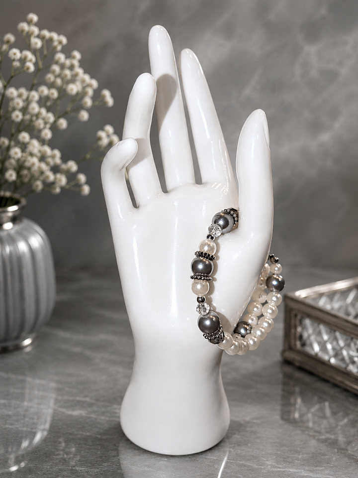 Morning Fog Pearl Bracelet