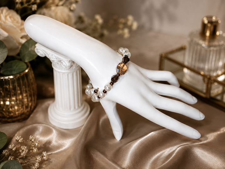 Sepia Pearl Bracelet