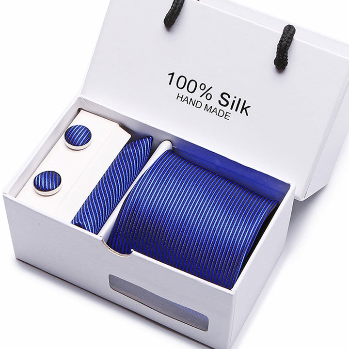 Men's Tie Spot Gift Box 5 Pcs Suit Group Tie Business Formal Wedding Tie