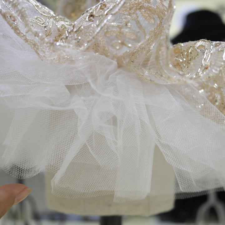 Princess Dog Cat Wedding Dress Tutu Pet puppy Dresses Puppy party Skirt Embroidery Cat Clothes Apperal XS -XL