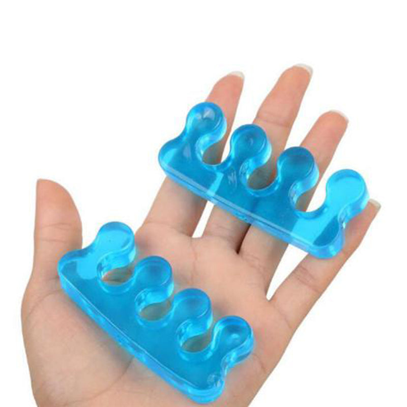 1Pair = 2Pcs Silicone Manicure Toe Separator Pedicure Tool Bunion Corrector