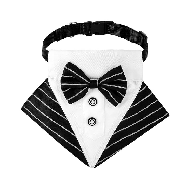 British style wedding suit dog bibs wedding triangle scarf pet scarf collar