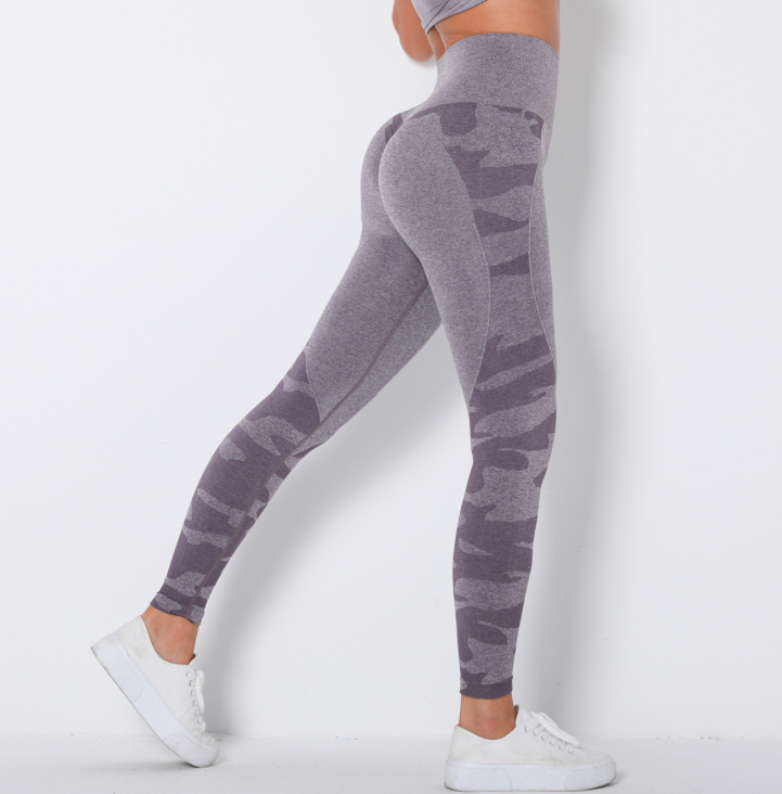 Yoga Leggings High Waist Booty Push-Up — Women’s Fitness Gym Sports Pants