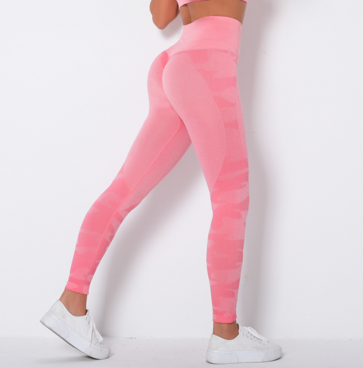 Yoga Leggings High Waist Booty Push-Up — Women’s Fitness Gym Sports Pants