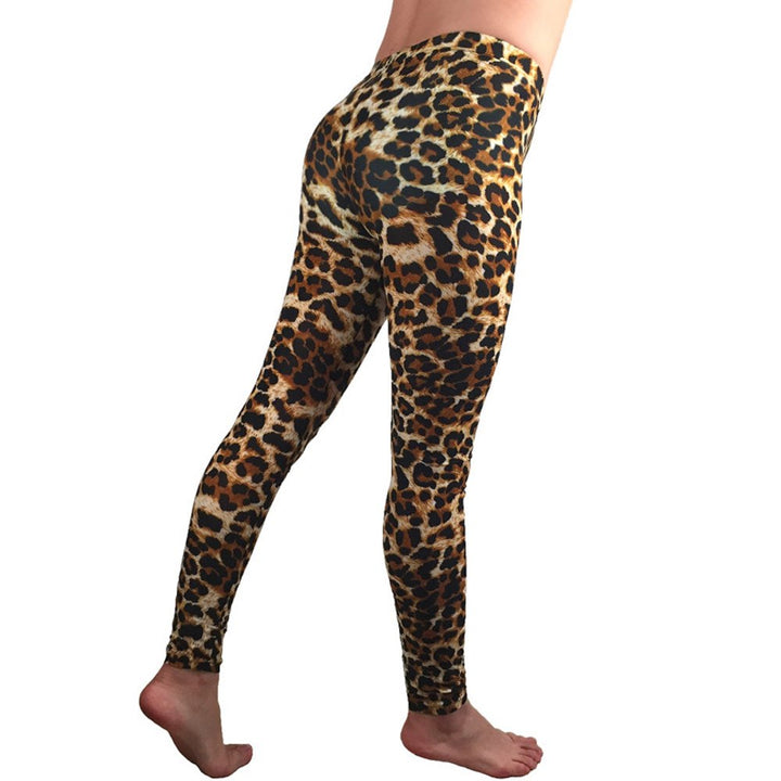 Casual leopard Fitness Women Leggins Workout Sexy Plus Size Leggings Skinny Leggings Low Waist Jeggings