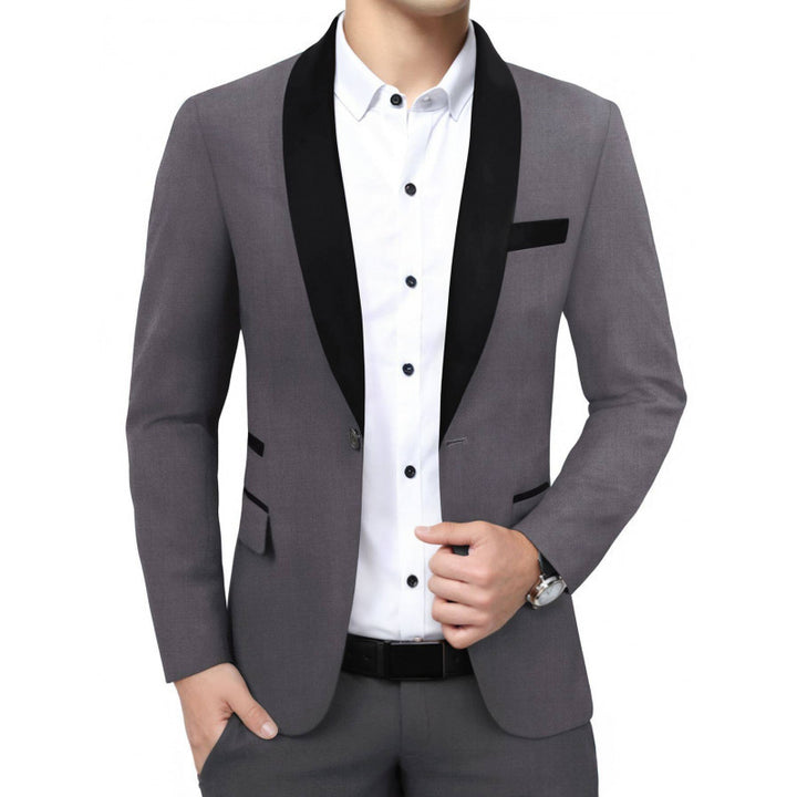 Banquet Dress Shirt  Men's Suit Jacket Business Blazer Groom Wedding Suit