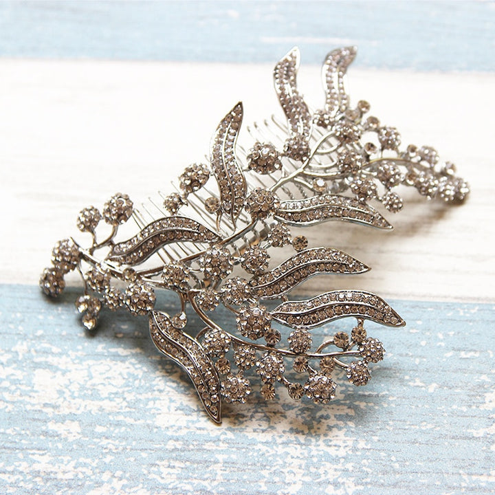 Bridesmaid Hair Comb Women Wedding Hair Accessories Leaves Bridal Headpiece Hair Accessories Wedding Jewelry Bridal Hair Piece