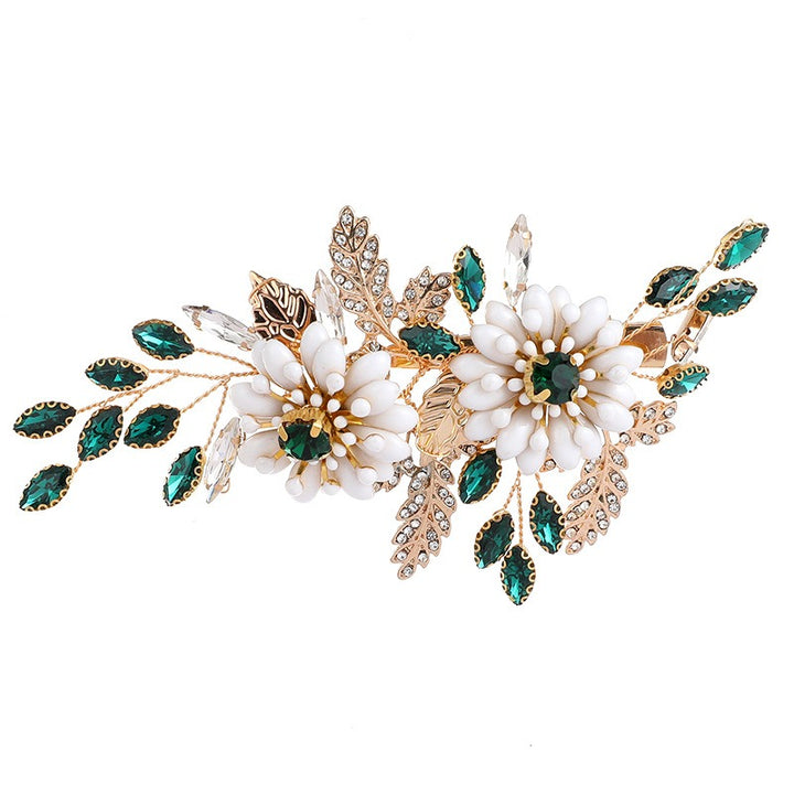Fashion Bride Headwear Banquet Wedding Dress Accessories Rhinestone Hairpin
