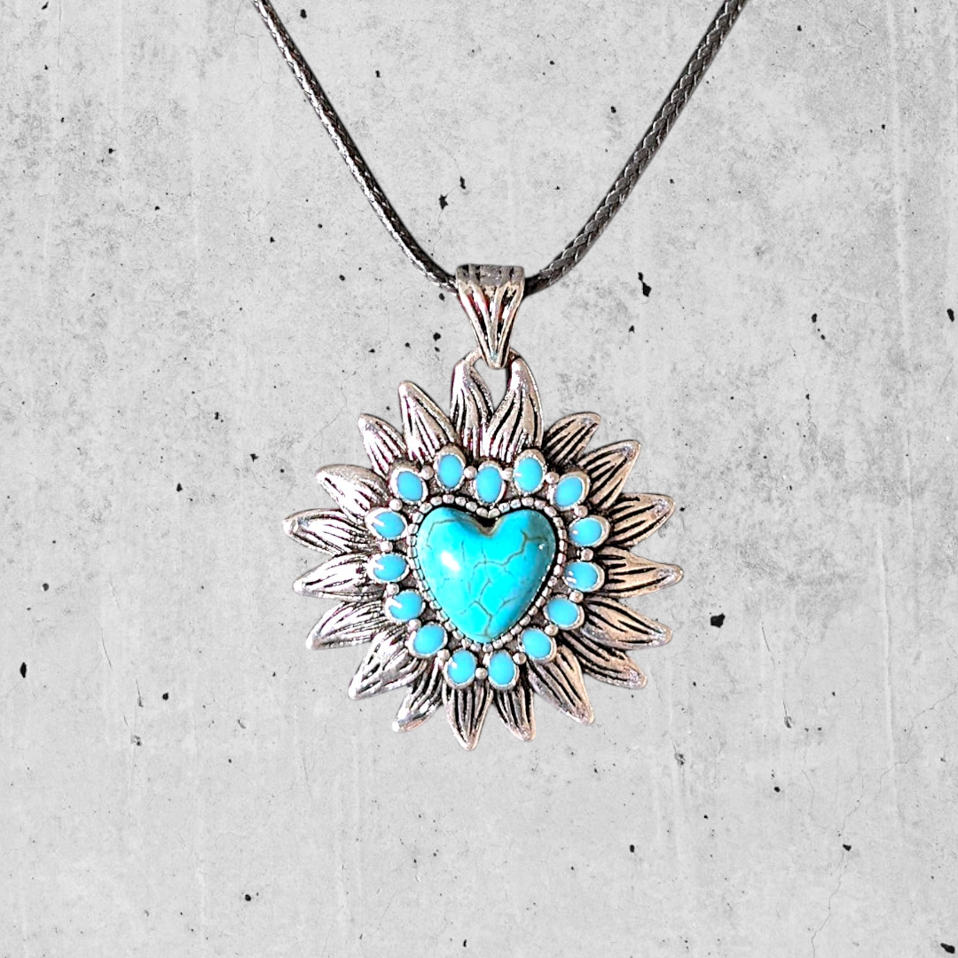 African Heart Necklace