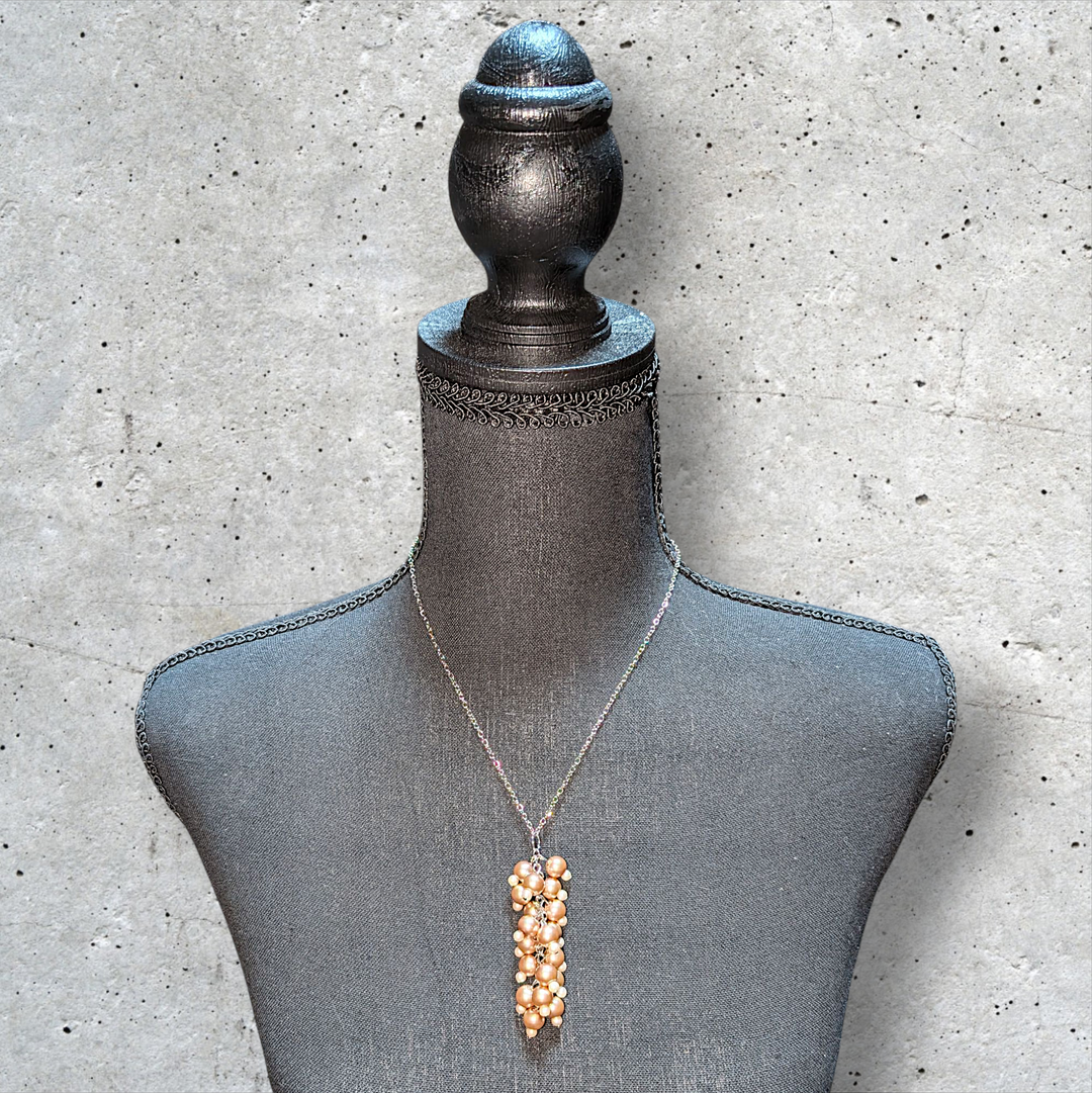 Copper Grape Vine Necklace