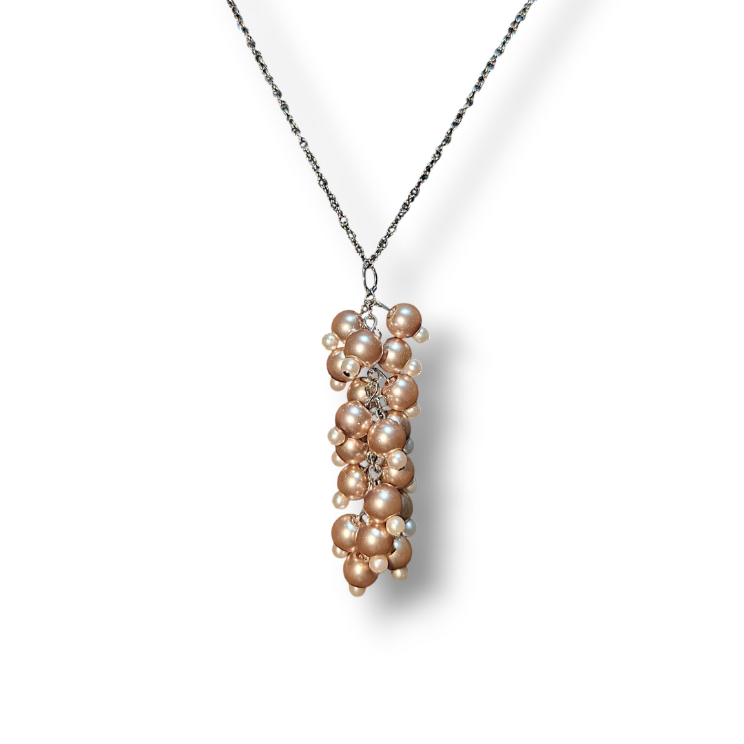 Copper Grape Vine Necklace