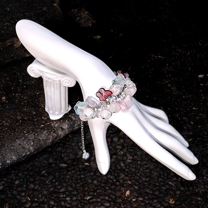Soft Butterfly Charm Bracelet