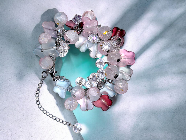 Soft Butterfly Charm Bracelet
