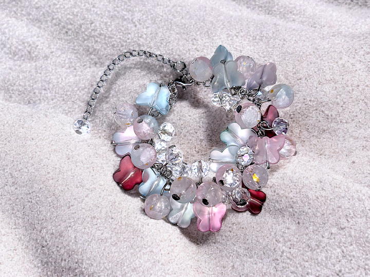 Soft Butterfly Charm Bracelet