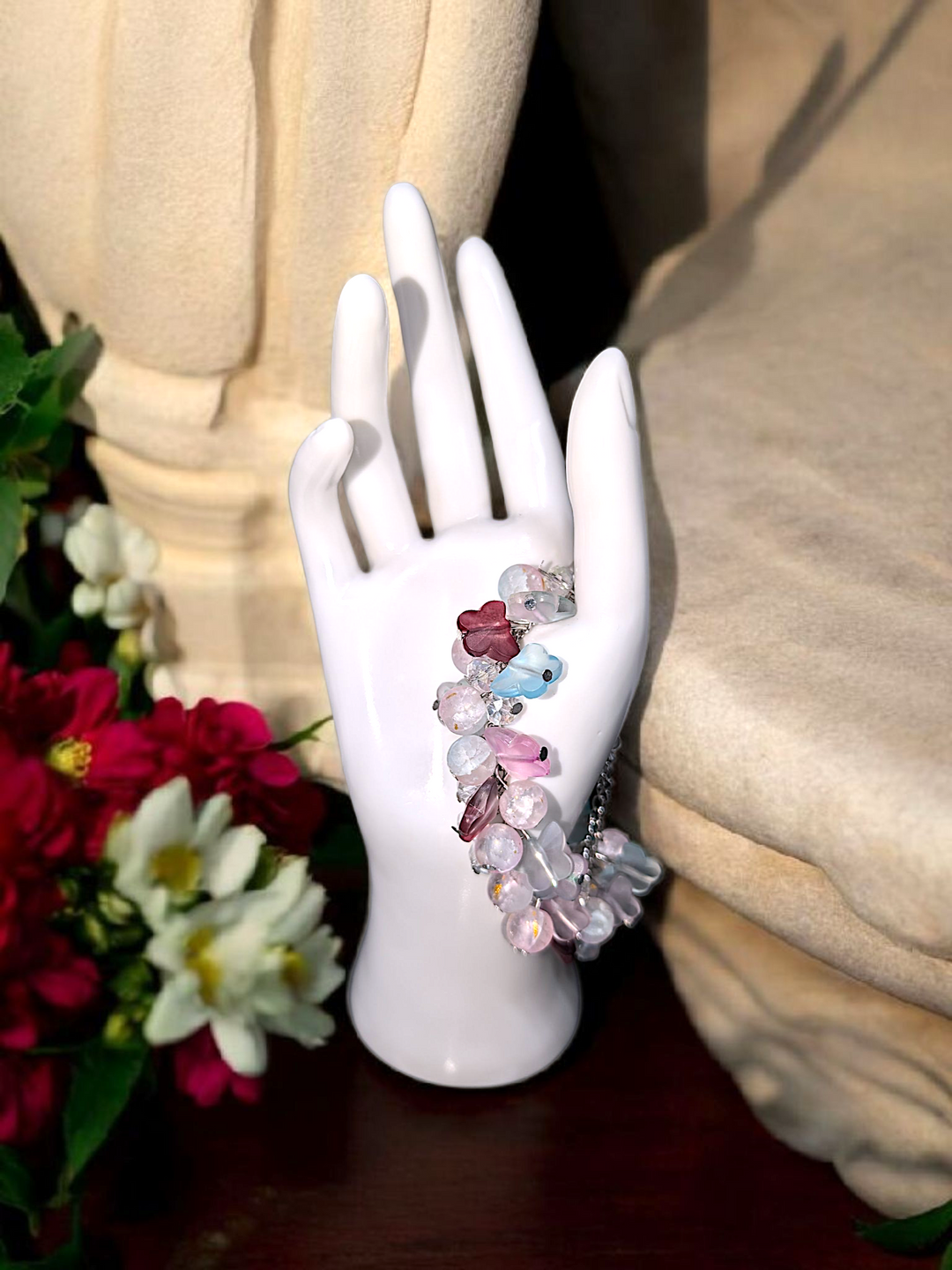 Soft Butterfly Charm Bracelet