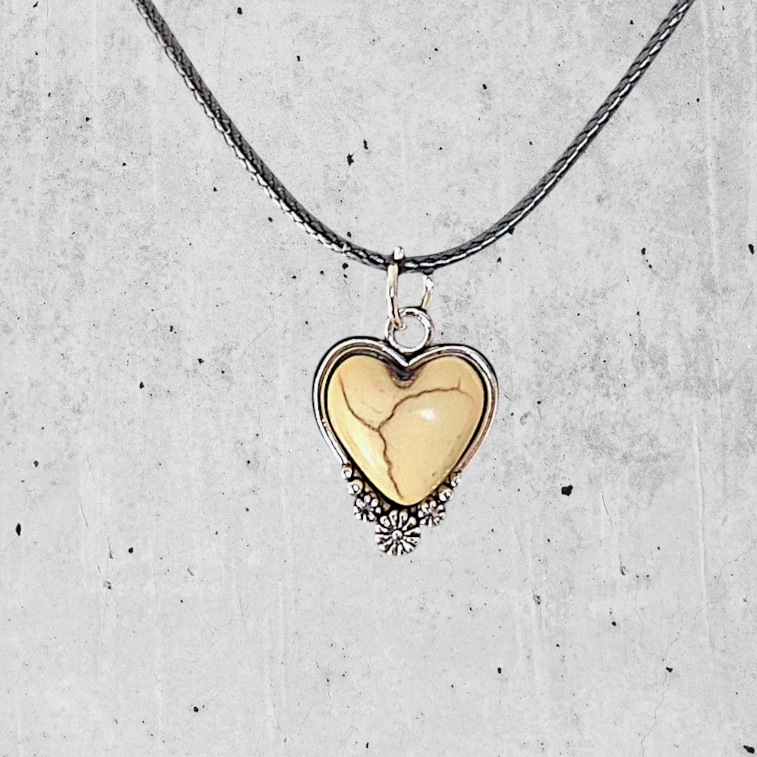 Buttermilk Sweetheart Necklace