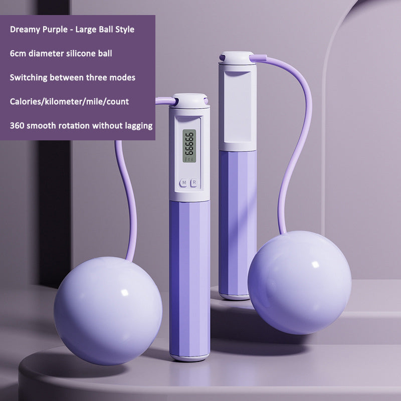 Intelligent Adjustable Sports Skipping Rope Ball Style
