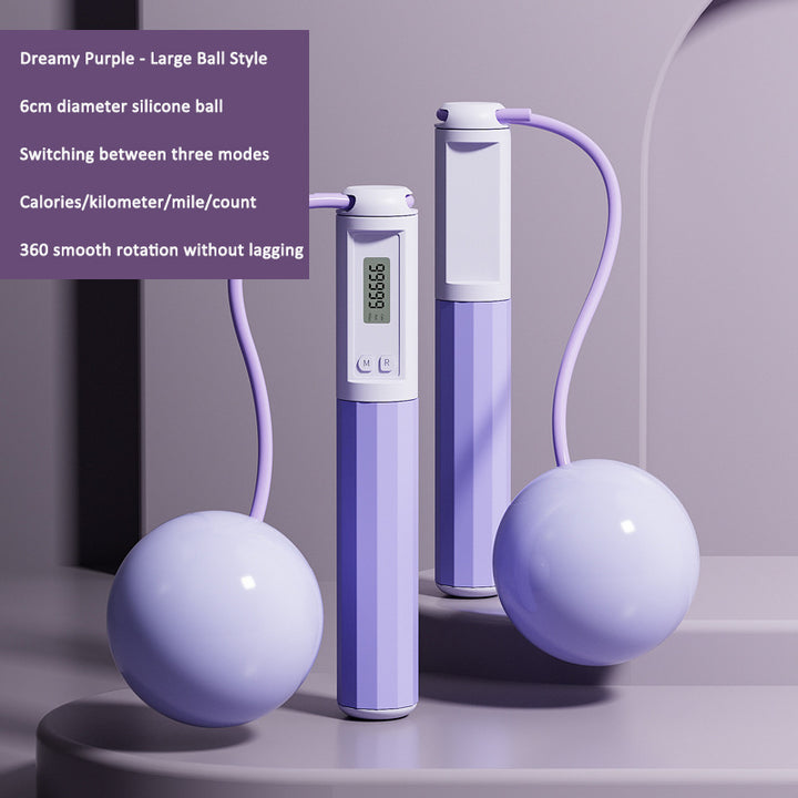 Intelligent Adjustable Sports Skipping Rope Ball Style