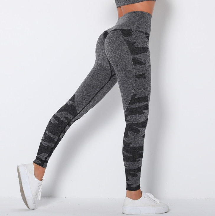 Yoga Leggings High Waist Booty Push-Up — Women’s Fitness Gym Sports Pants
