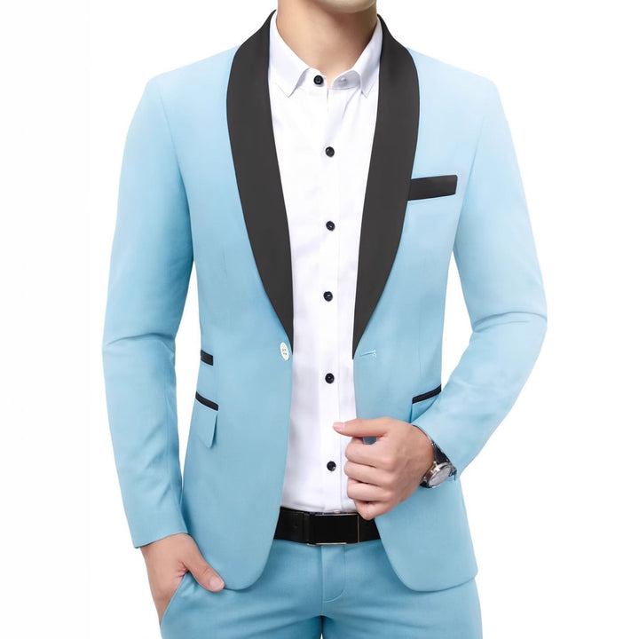 Banquet Dress Shirt  Men's Suit Jacket Business Blazer Groom Wedding Suit