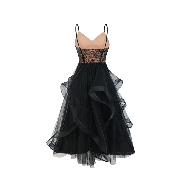 Evening Dress Elegant Wedding Engagement Toast Host Banquet Formal Wear Slimming