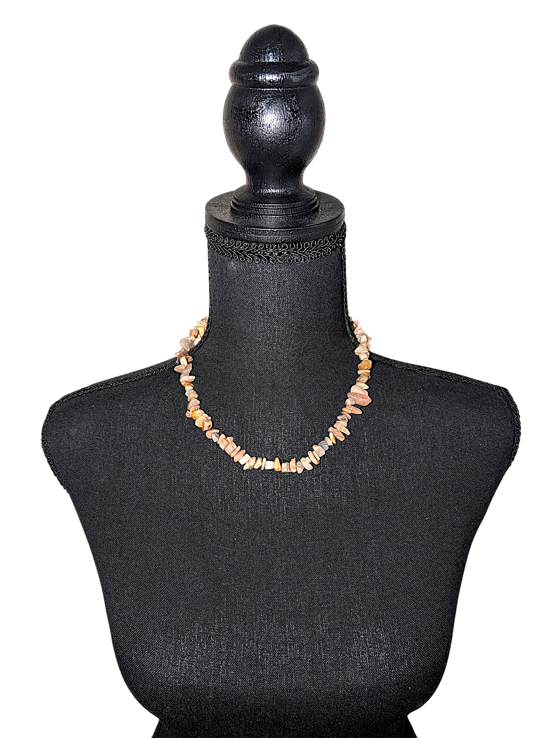 Sand Stone Necklace and Bracelet Set