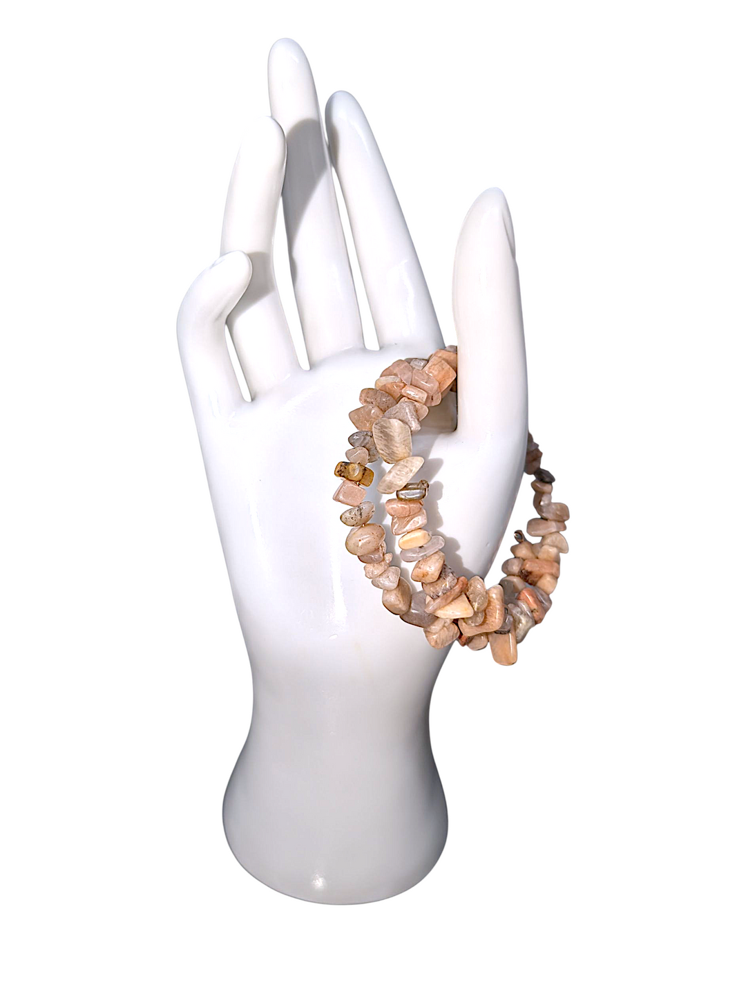 Sand Stone Necklace and Bracelet Set