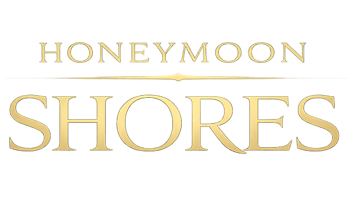 Honeymoon Shores women’s beachwear collection logo