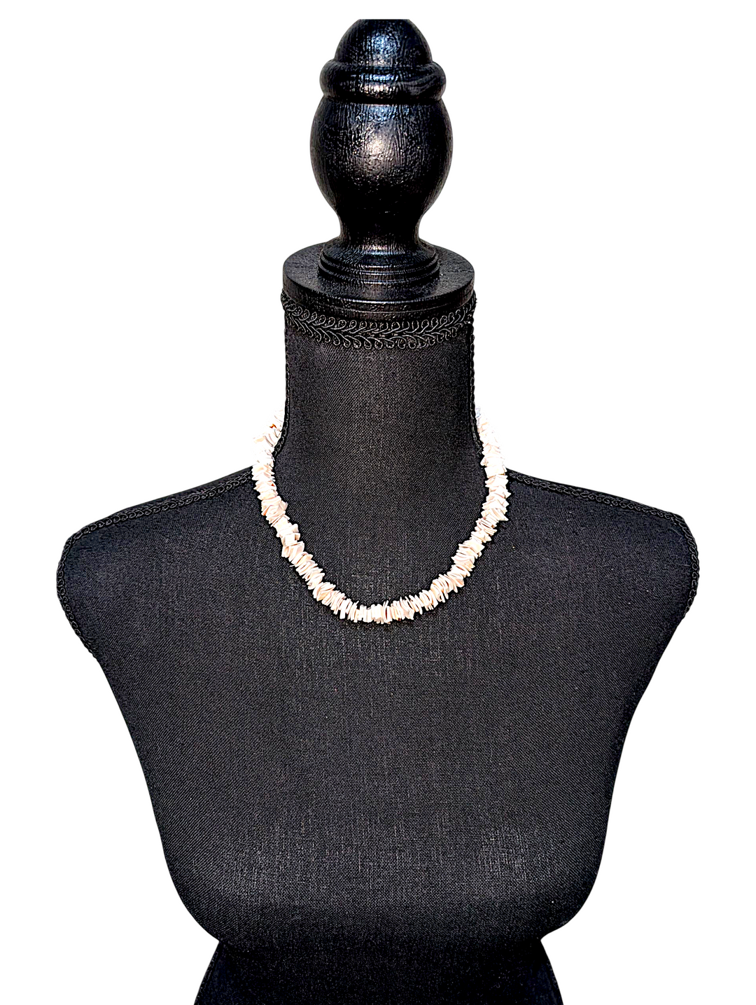 Puka Shell Pink Necklace