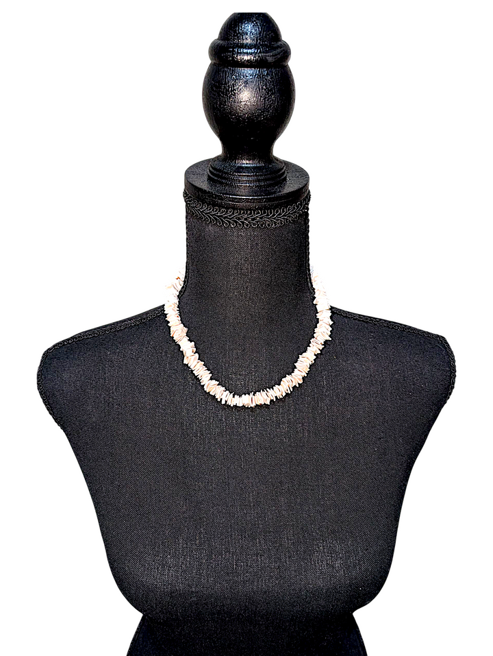 Puka Shell Pink Necklace