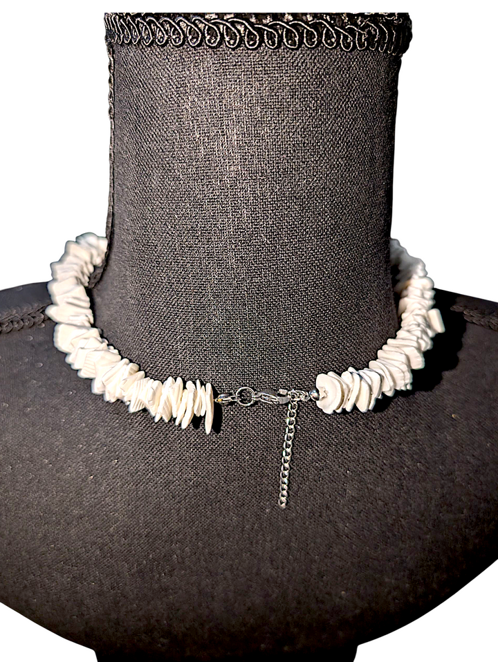 Puka Shell Pink Necklace