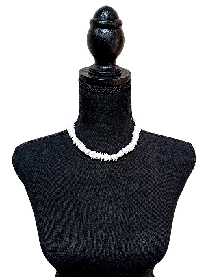 Puka Shell White Necklace