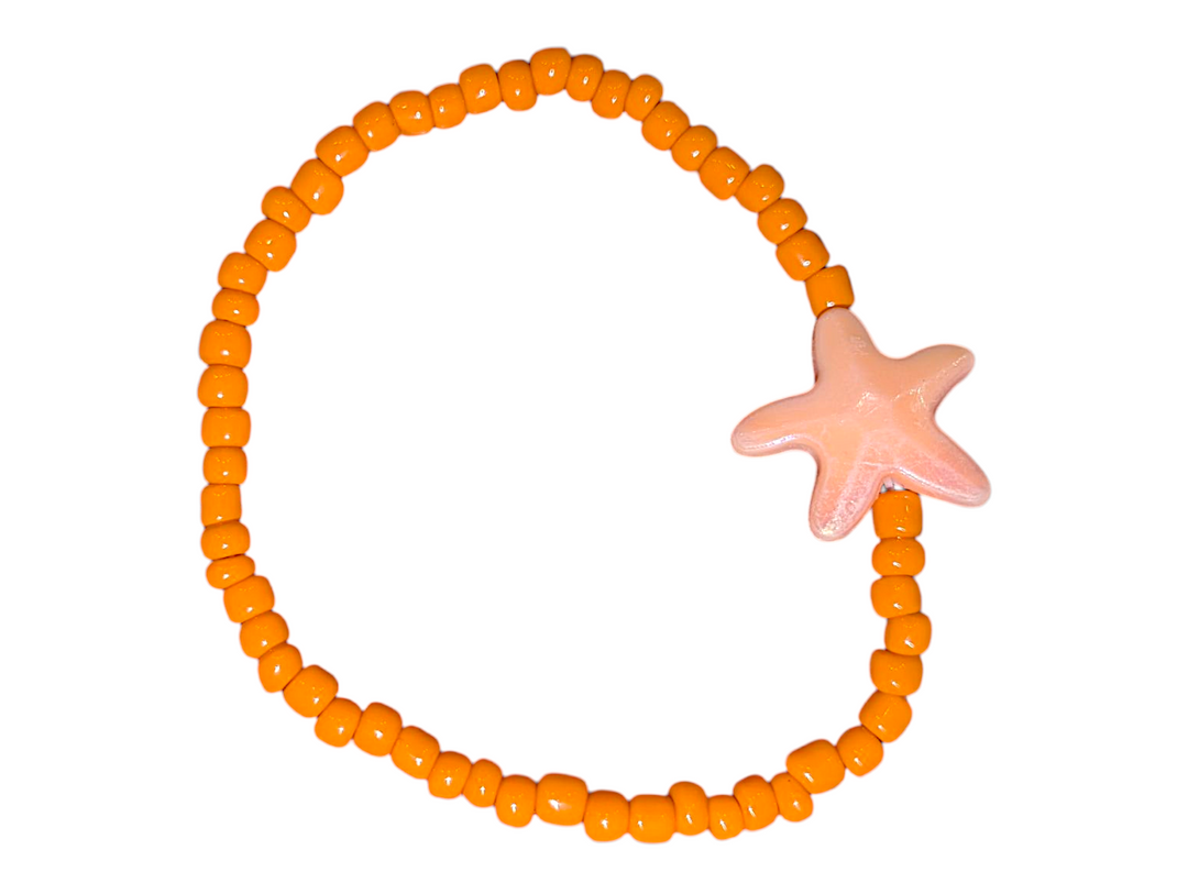 Orange Coral Bracelet