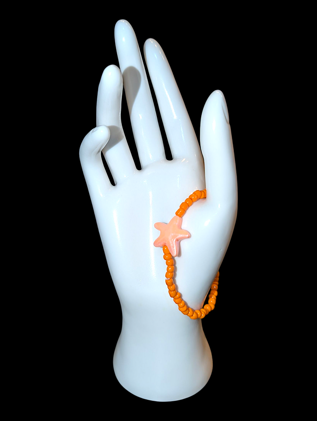 Orange Coral Bracelet
