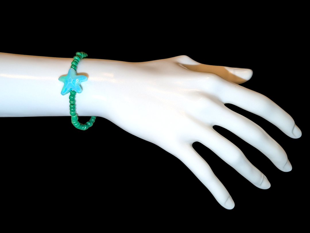 Green Anemone Bracelet