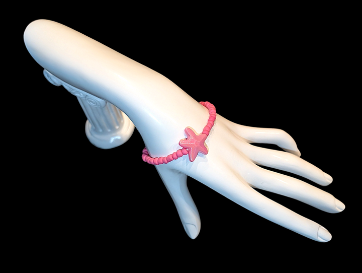 Perfect Pink Starfish Bracelet