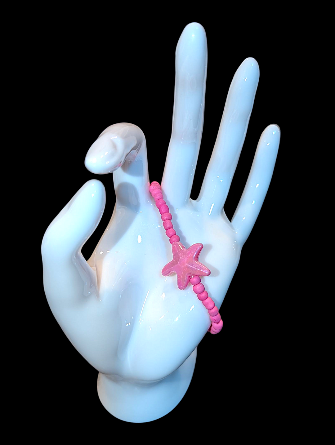 Perfect Pink Starfish Bracelet