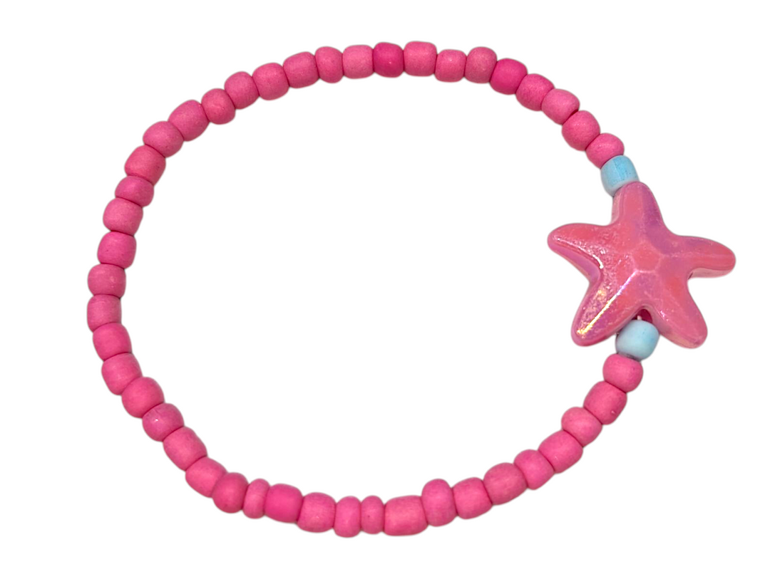 Perfect Pink Starfish #2 Bracelet