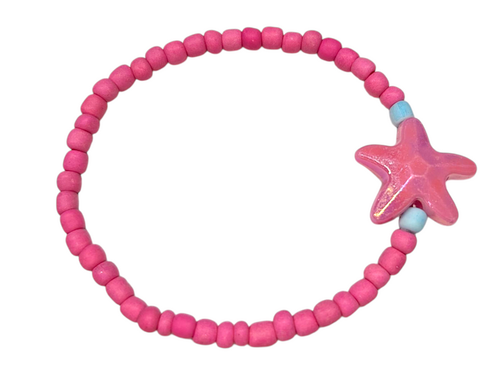 Perfect Pink Starfish #2 Bracelet