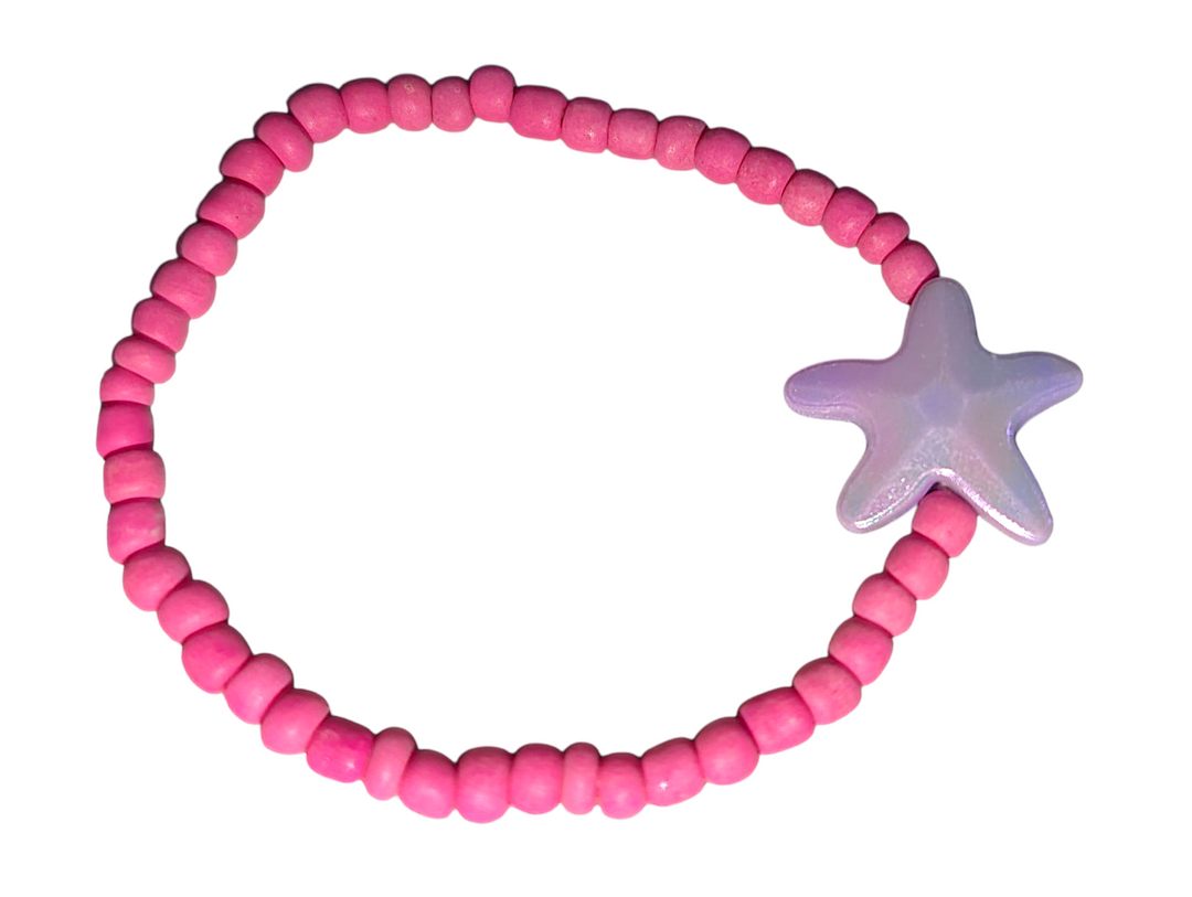 Perfect Pink (Purple) Starfish Bracelet