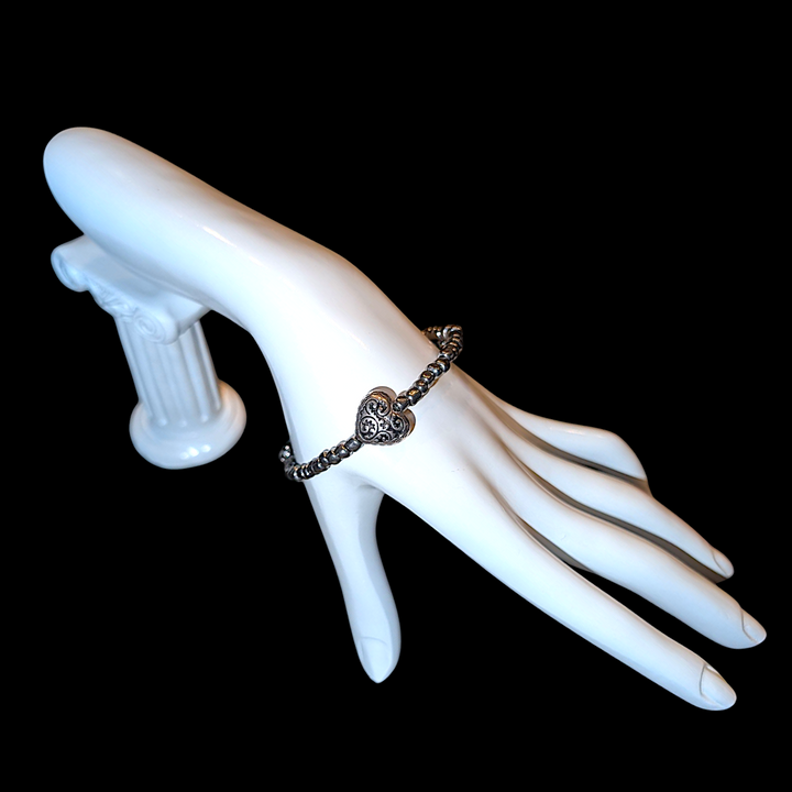Antique Heart Bracelet