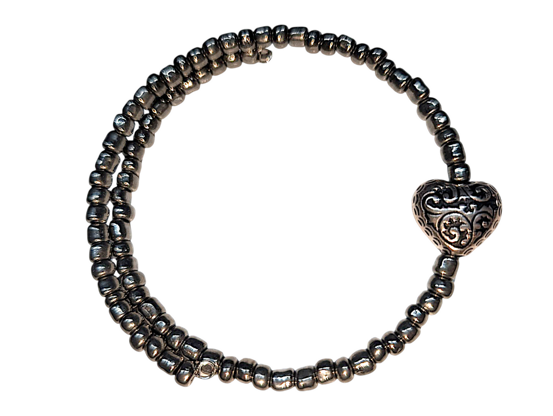 Antique Heart Bracelet