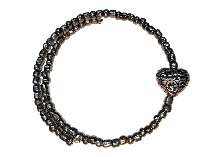 Antique Heart Bracelet