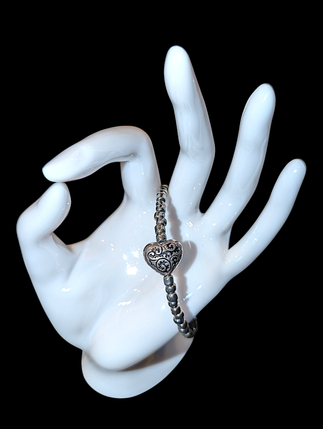 Antique Heart Bracelet