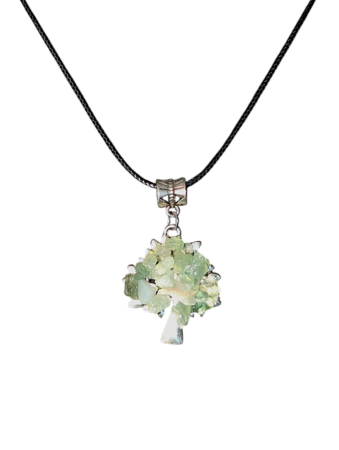 Light Green Tree Necklace
