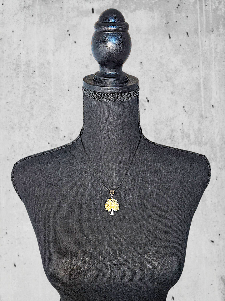 Light Orange Tree Necklace