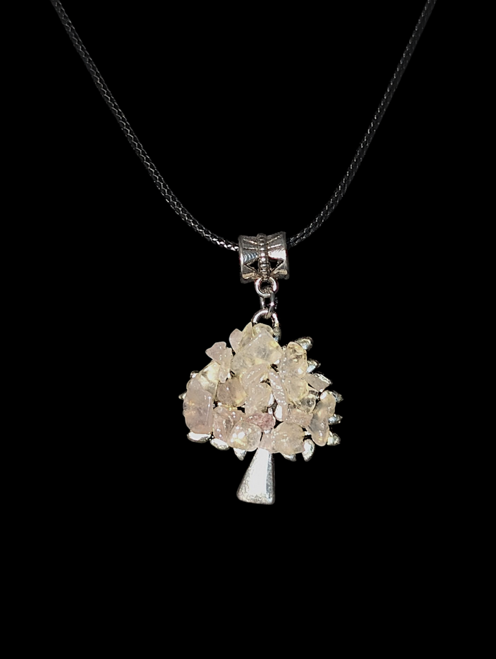 Light Pink Tree Necklace