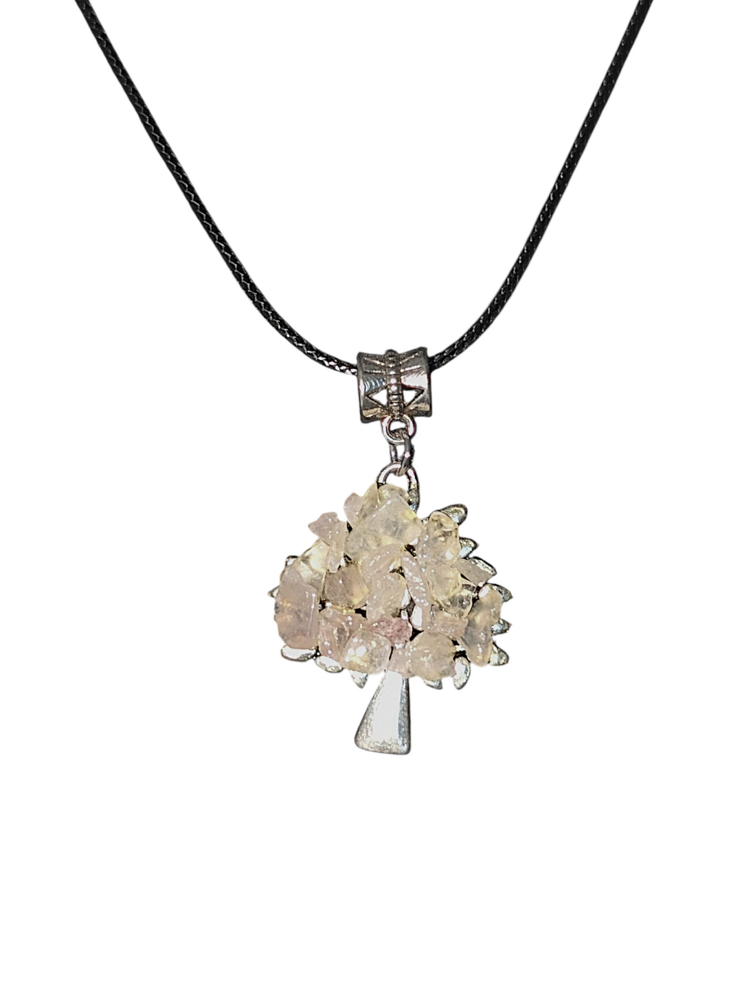 Light Pink Tree Necklace
