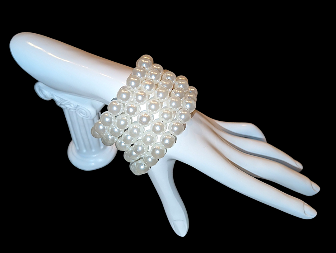Classic Madame Pearl (5 Row) Bracelet