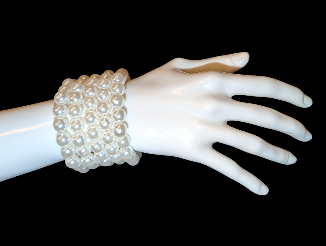 Classic Madame Pearl (5 Row) Bracelet